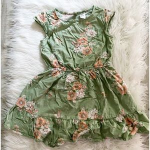 OshKosh B’gosh girls sleeveless floral dress sz5